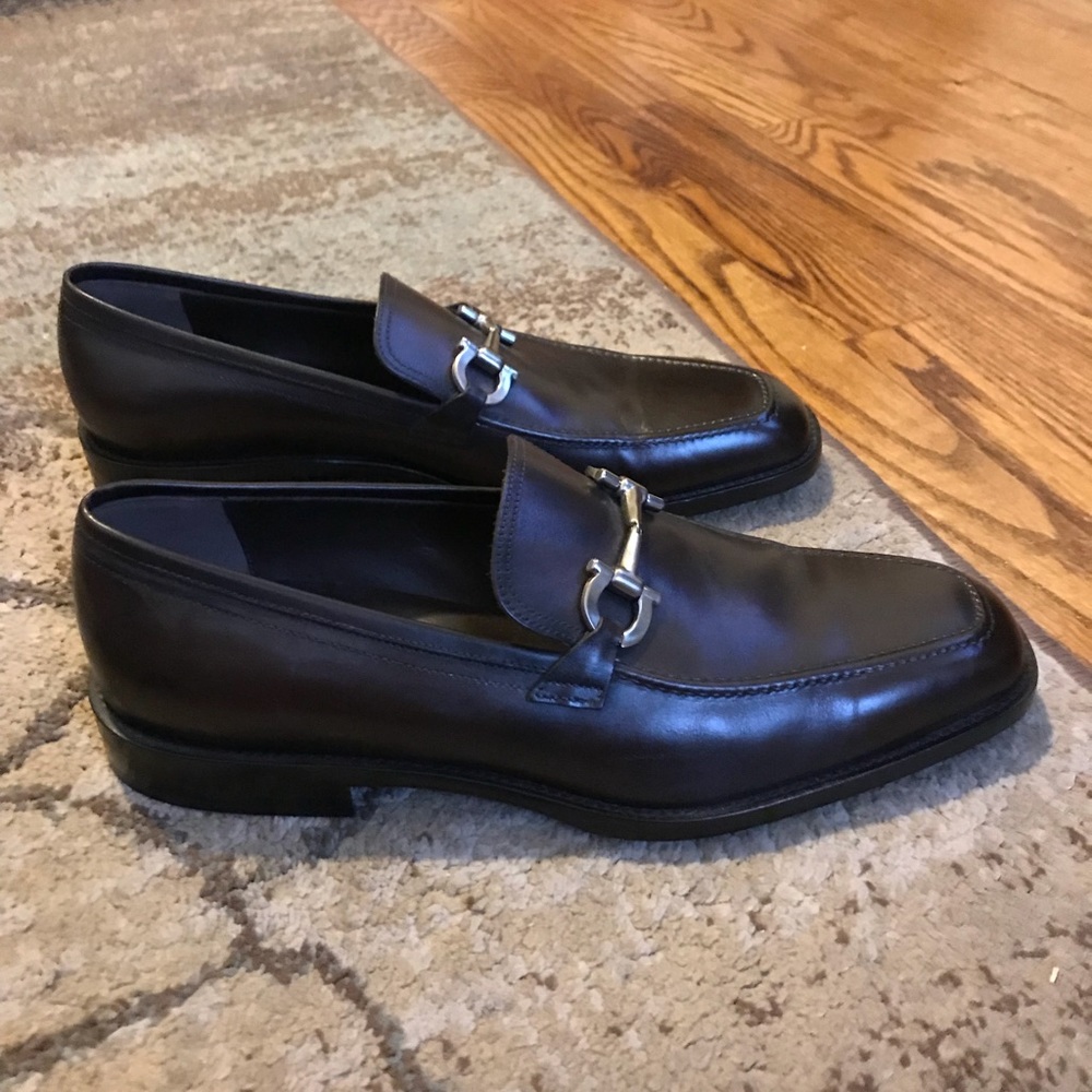 Brand new Salvatore Ferragamo men’s shoes/Brown/10